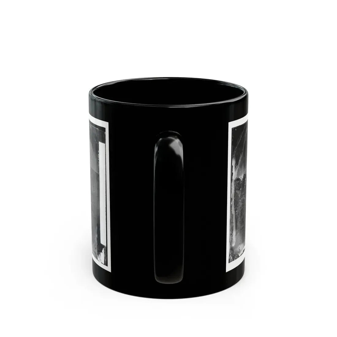 Virginia. Locomotive On The Orange & Alexandria Railroad (U.S. Civil War) Black Coffee Mug - Go Mug Yourself