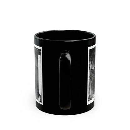 Virginia. Locomotive On The Orange & Alexandria Railroad (U.S. Civil War) Black Coffee Mug - Go Mug Yourself