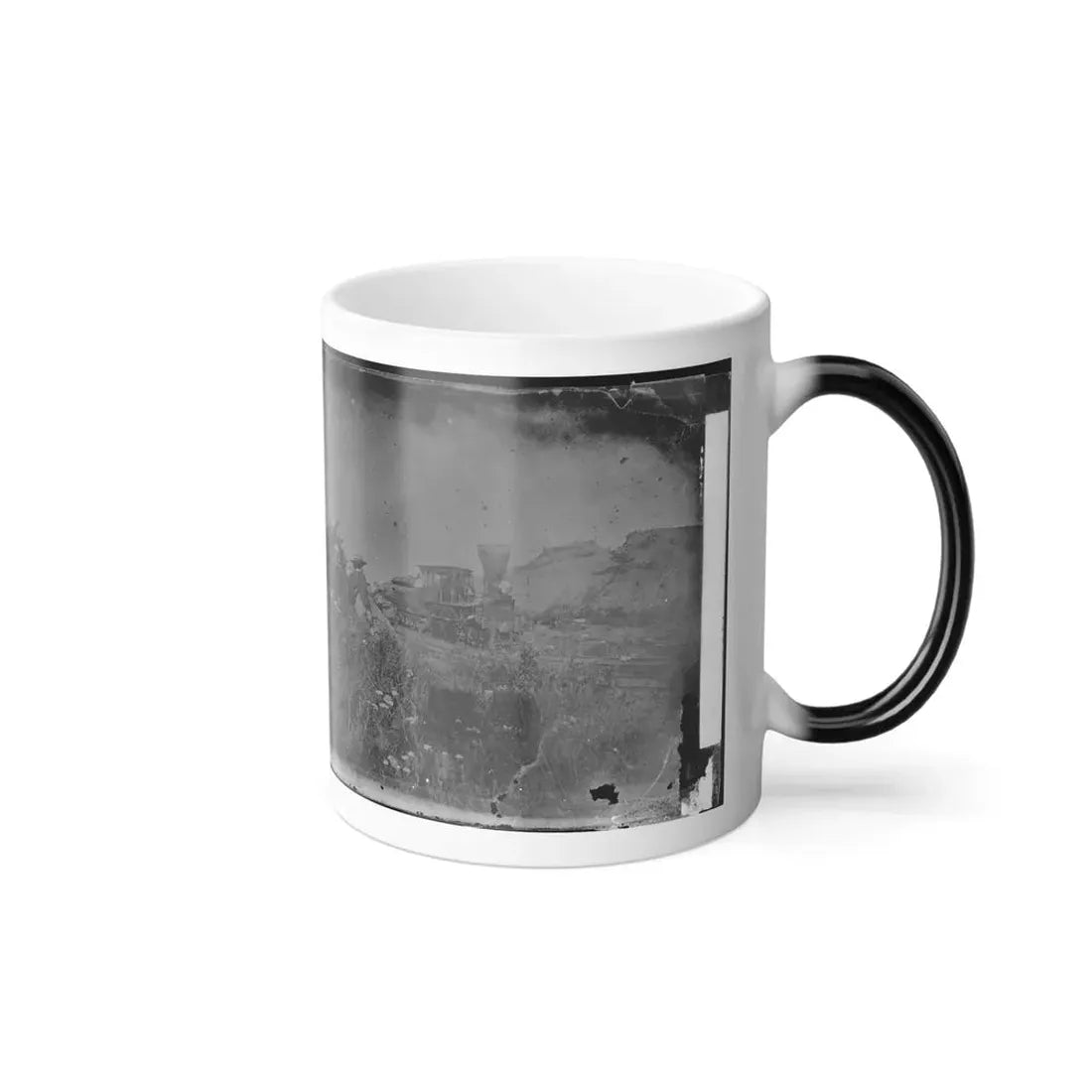 Virginia. Locomotive on the Orange & Alexandria Railroad (U.S. Civil War) Color Changing Coffee Mug 11oz - Go Mug Yourself