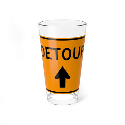 Virginia M4-V1 (Virginia) (Road Sign) Pint Glass 16oz 16oz - Go Mug Yourself