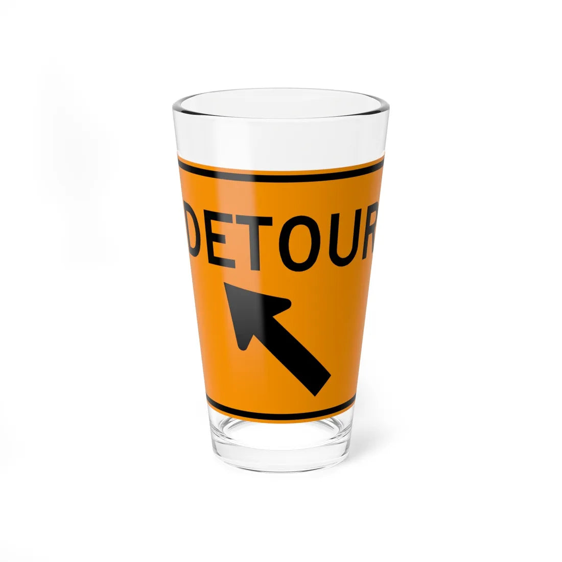 Virginia M4-V2L (Virginia) (Road Sign) Pint Glss 16oz 16oz - Go Mug Yourself