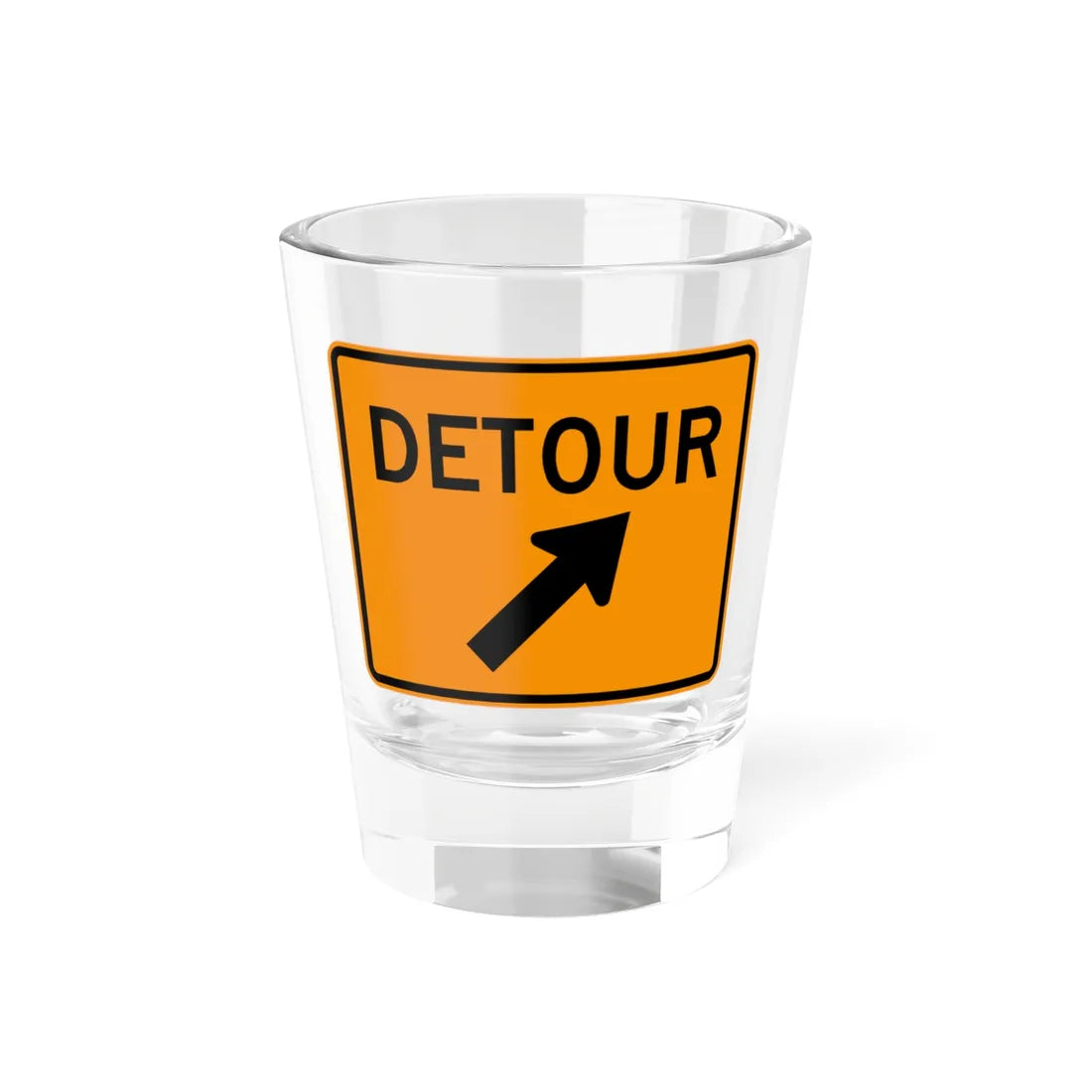 Virginia M4-V2R (Virginia) (Road Sign) Shot Glass 1.5oz 1.5oz - Go Mug Yourself