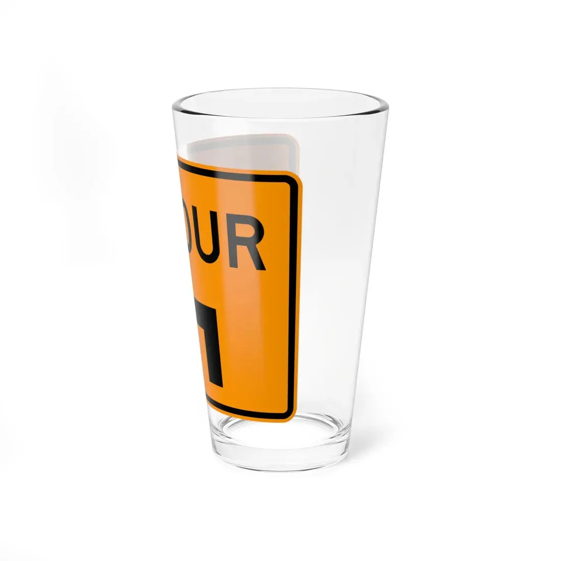 Virginia M4-V3L (Virginia) (Road Sign) Pint Glass 16oz - Go Mug Yourself