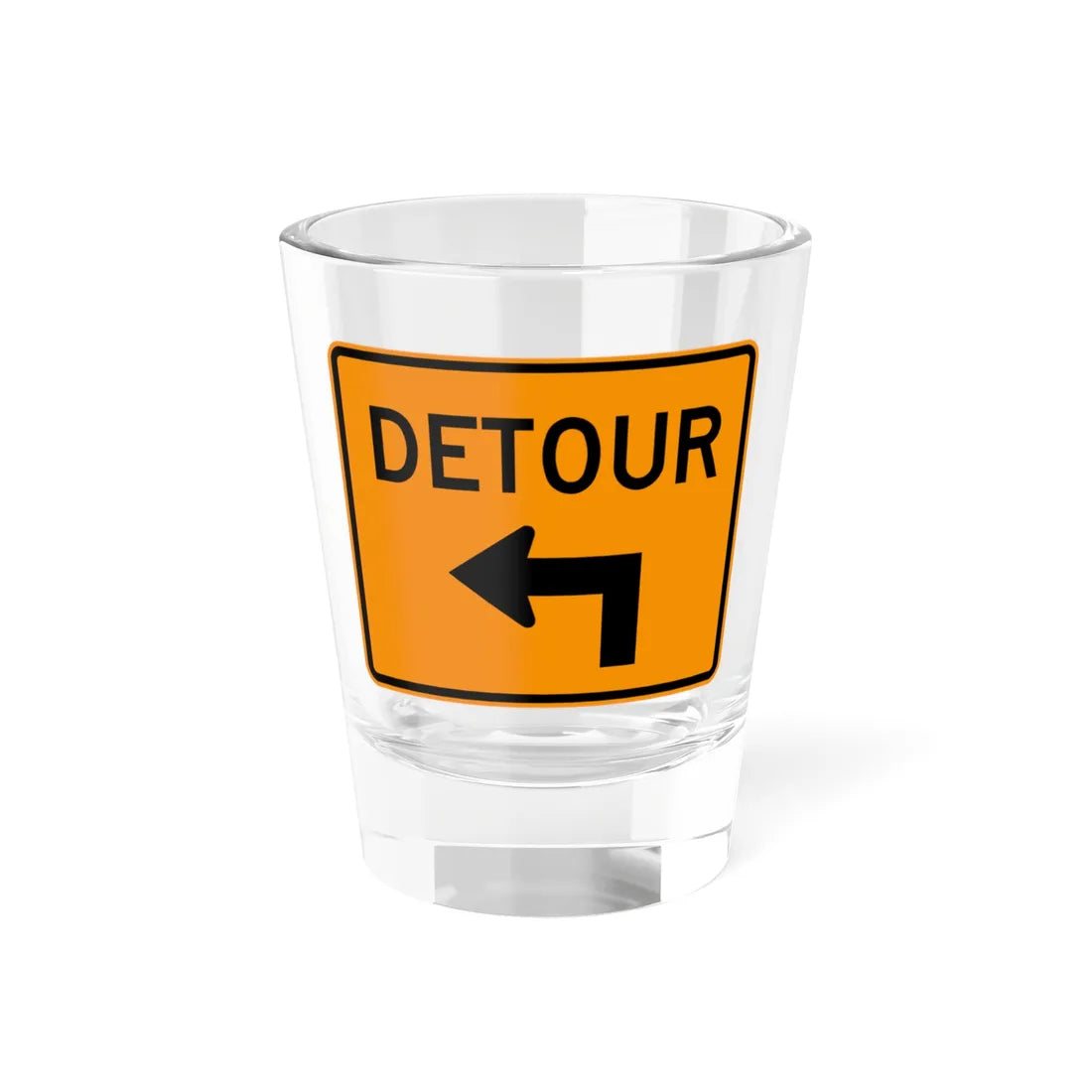 Virginia M4-V3L (Virginia) (Road Sign) Shot Glass 1.5oz 1.5oz - Go Mug Yourself