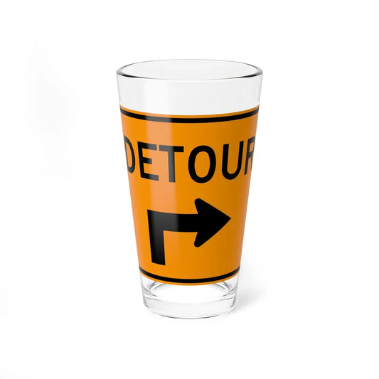 Virginia M4-V3R (Virginia) (Road Sign) Pint Glass 16oz 16oz - Go Mug Yourself