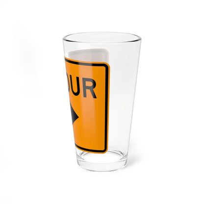 Virginia M4-V3R (Virginia) (Road Sign) Pint Glass 16oz - Go Mug Yourself
