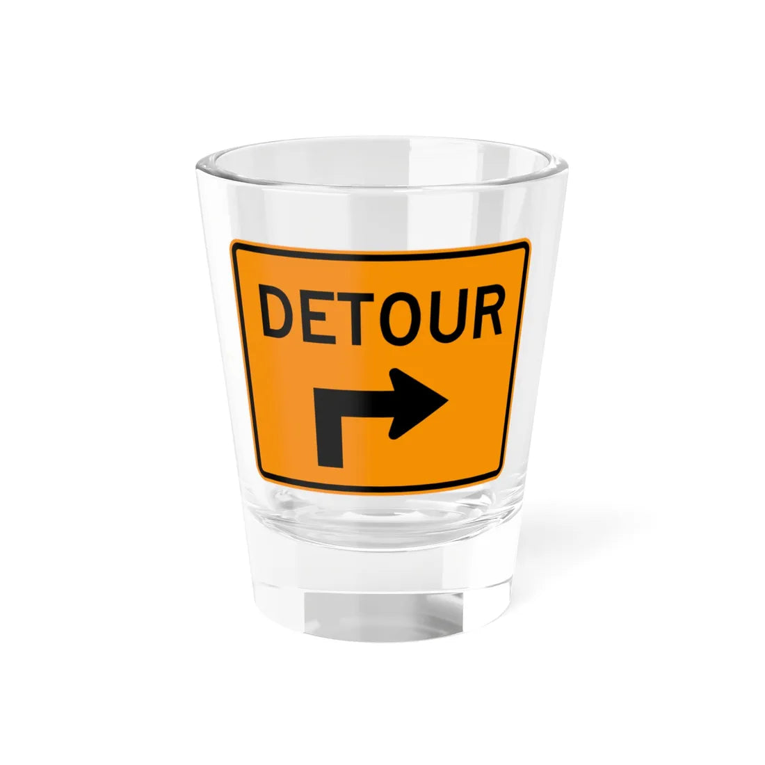 Virginia M4-V3R (Virginia) (Road Sign) Shot Glass 1.5oz 1.5oz - Go Mug Yourself