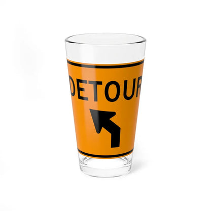 Virginia M4-V4L (Virginia) (Road Sign) Pint Glass 16oz 16oz - Go Mug Yourself