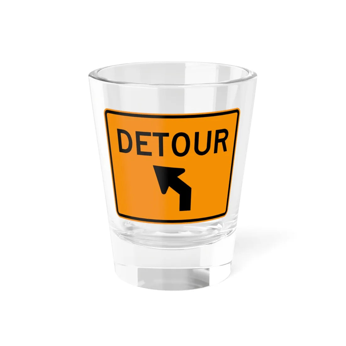 Virginia M4-V4L (Virginia) (Road Sign) Shot Glass 1.5oz 1.5oz - Go Mug Yourself