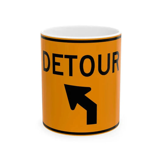 Virginia M4-V4L (Virginia) (Road Sign) White Coffee Mug 11oz - Go Mug Yourself