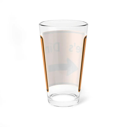Virginia M4-V6aL (Virginia) (Road Sign) Pint Glass 16oz - Go Mug Yourself