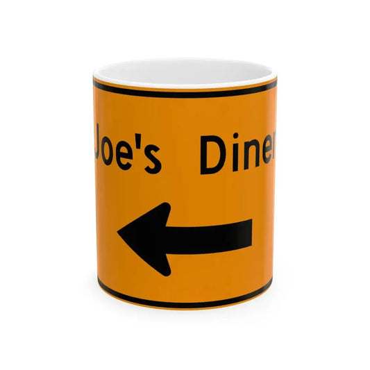 Virginia M4-V6aL (Virginia) (Road Sign) White Coffee Mug 11oz - Go Mug Yourself