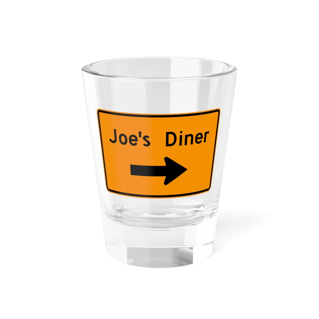 Virginia M4-V6aR (Virginia) (Road Sign) Shot Glass 1.5oz 1.5oz - Go Mug Yourself