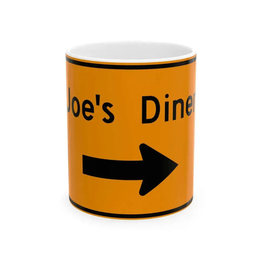 Virginia M4-V6aR (Virginia) (Road Sign) White Coffee Mug 11oz - Go Mug Yourself