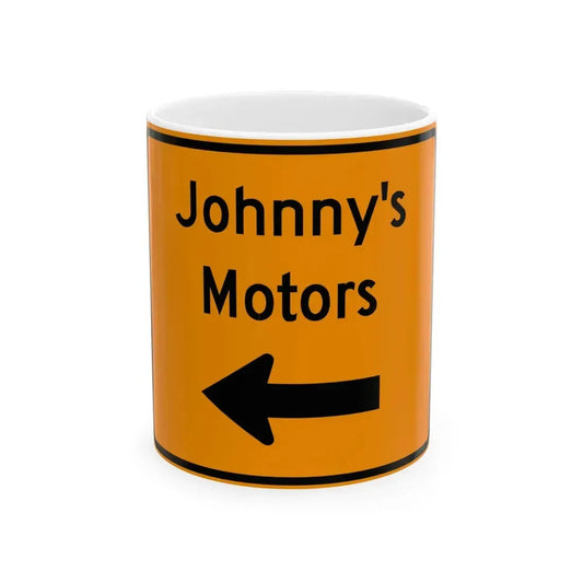 Virginia M4-V6bL (Virginia) (Road Sign) White Coffee Mug 11oz - Go Mug Yourself