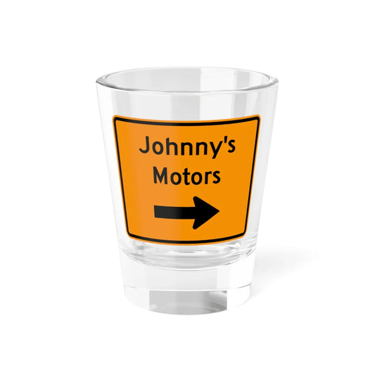 Virginia M4-V6bR (Virginia) (Road Sign) Shot Glass 1.5oz 1.5oz - Go Mug Yourself