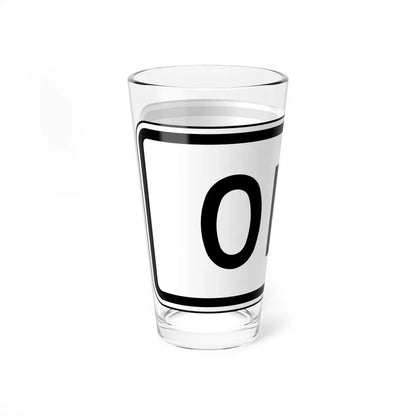Virginia M4-V7 (Virginia) (Road Sign) Pint Glass 16oz - Go Mug Yourself