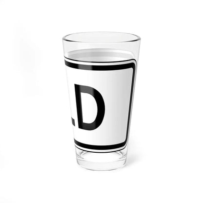 Virginia M4-V7 (Virginia) (Road Sign) Pint Glass 16oz - Go Mug Yourself