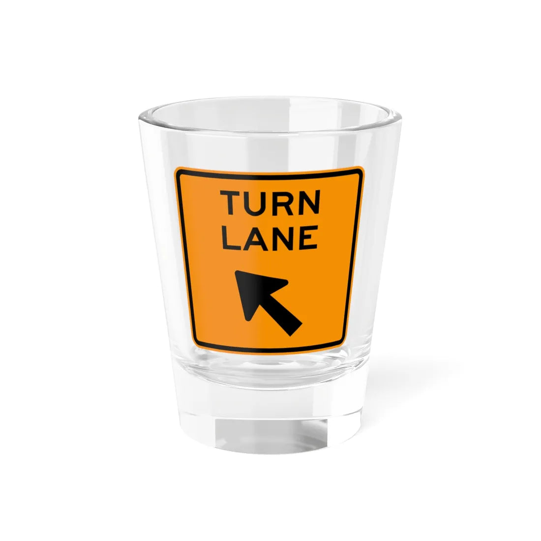 Virginia M4-V8L (Virginia) (Road Sign) Shot Glass 1.5oz 1.5oz - Go Mug Yourself