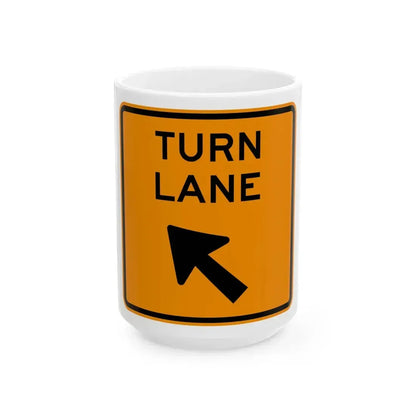 Virginia M4-V8L (Virginia) (Road Sign) White Coffee Mug 15oz - Go Mug Yourself