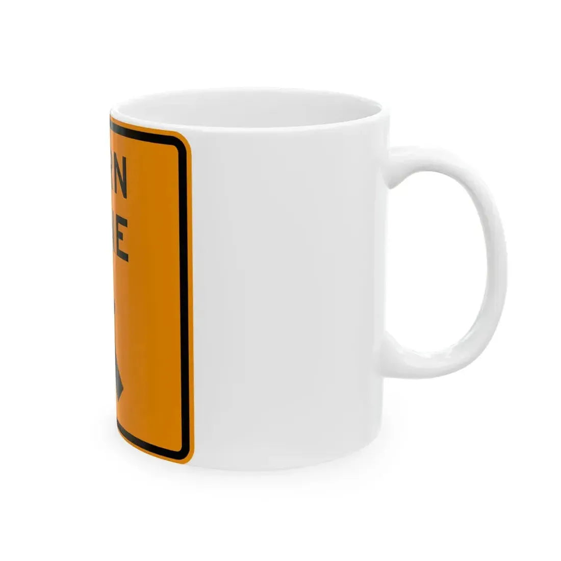 Virginia M4-V8L (Virginia) (Road Sign) White Coffee Mug - Go Mug Yourself