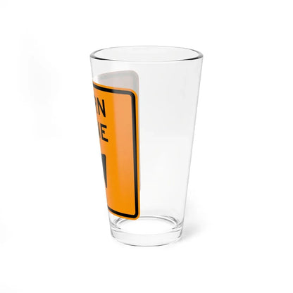 Virginia M4-V8R (Virginia) (Road Sign) Pint Glass 16oz - Go Mug Yourself