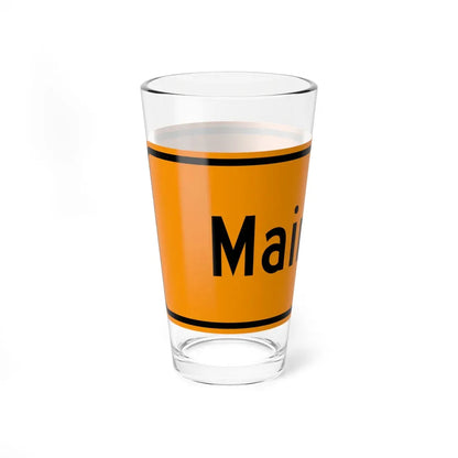 Virginia M4-VP1a (Virginia) (Road Sign) Pint Glass 16oz - Go Mug Yourself