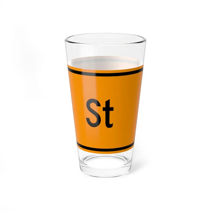Virginia M4-VP1a (Virginia) (Road Sign) Pint Glass 16oz - Go Mug Yourself