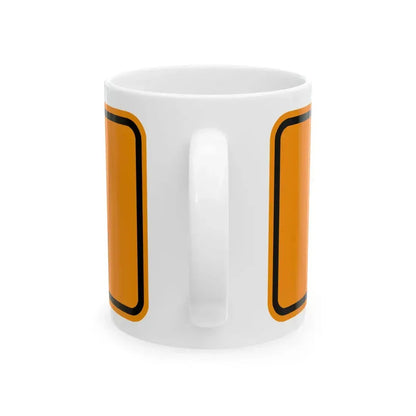 Virginia M4-VP1a (Virginia) (Road Sign) White Coffee Mug - Go Mug Yourself