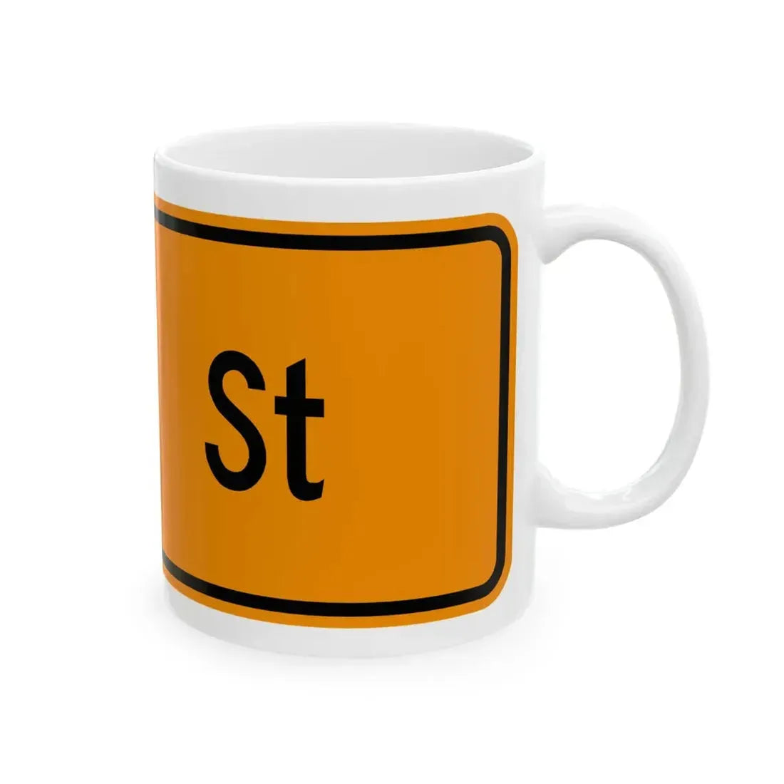 Virginia M4-VP1a (Virginia) (Road Sign) White Coffee Mug - Go Mug Yourself