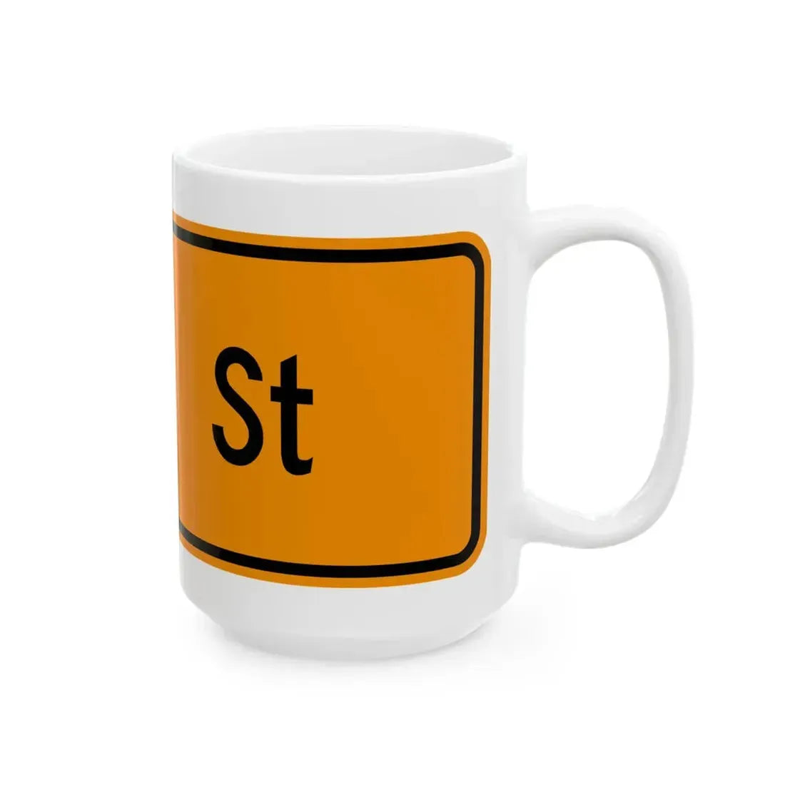 Virginia M4-VP1a (Virginia) (Road Sign) White Coffee Mug - Go Mug Yourself