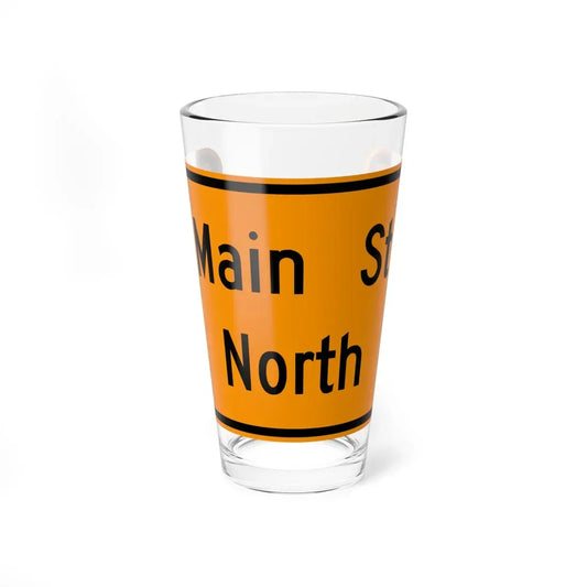 Virginia M4-VP1b (Virginia) (Road Sign) Pint Glass 16oz 16oz - Go Mug Yourself