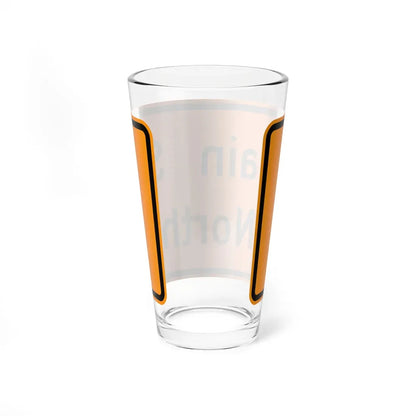 Virginia M4-VP1b (Virginia) (Road Sign) Pint Glass 16oz - Go Mug Yourself