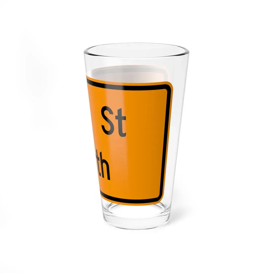 Virginia M4-VP1b (Virginia) (Road Sign) Pint Glass 16oz - Go Mug Yourself