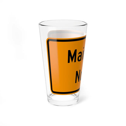 Virginia M4-VP1b (Virginia) (Road Sign) Pint Glss 16oz - Go Mug Yourself