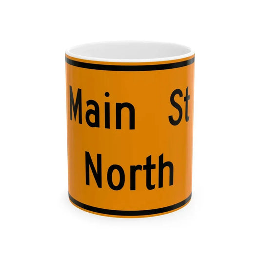 Virginia M4-VP1b (Virginia) (Road Sign) White Coffee Mug 11oz - Go Mug Yourself