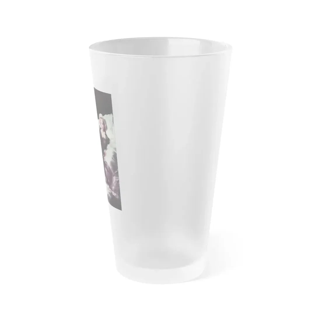 Virginia Mayo #1211 (Vintage Female Icon) Frosted Pint Glass 16oz - Go Mug Yourself