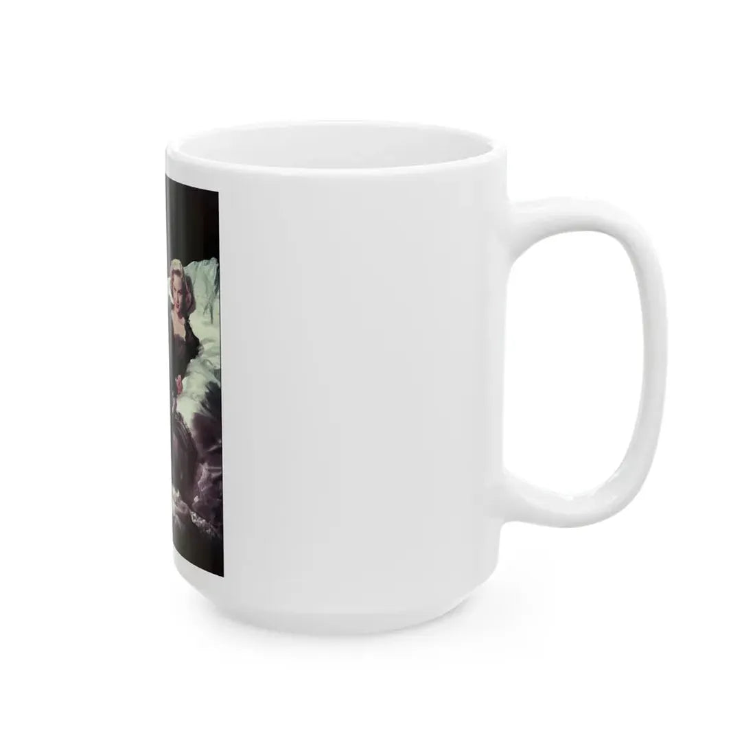 Virginia Mayo #1211 (Vintage Female Icon) White Coffee Mug - Go Mug Yourself