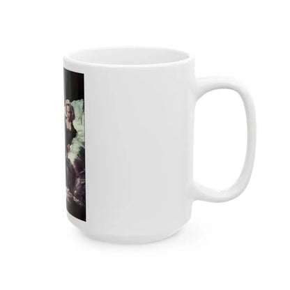 Virginia Mayo #1211 (Vintage Female Icon) White Coffee Mug - Go Mug Yourself