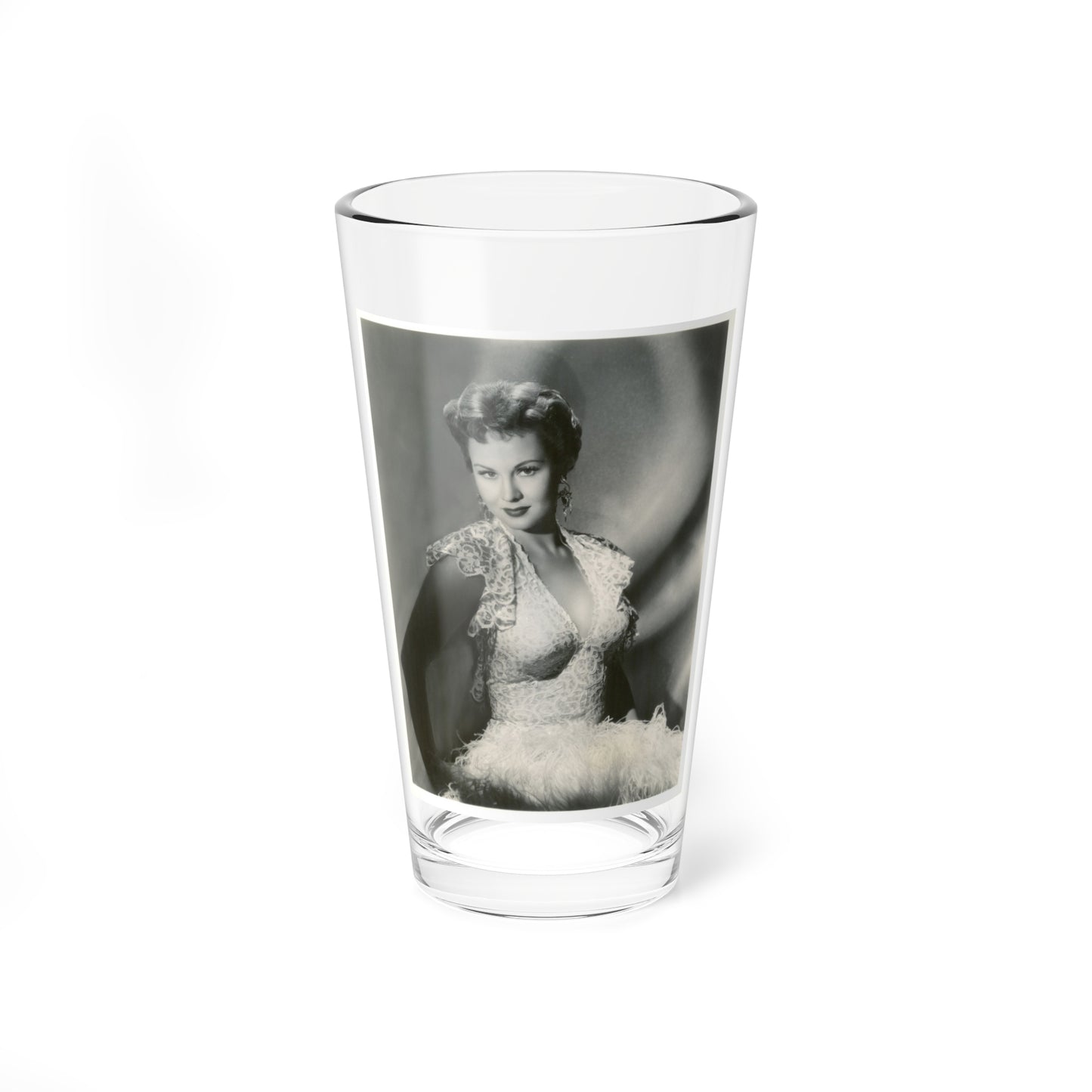 Virginia Mayo #144 (Vintage Female Icon) Pint Glass 16oz-16oz-Go Mug Yourself