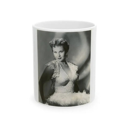 Virginia Mayo #144 (Vintage Female Icon) White Coffee Mug 11oz - Go Mug Yourself