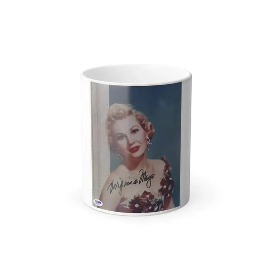 Virginia Mayo #146 (Vintage Female Icon) Color Changing Mug 11oz 11oz - Go Mug Yourself