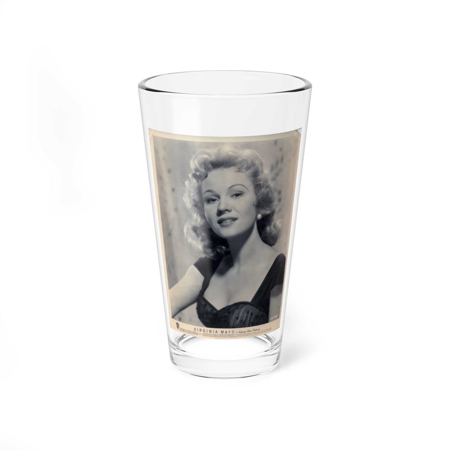 Virginia Mayo #150 (Vintage Female Icon) Pint Glass 16oz-16oz-Go Mug Yourself