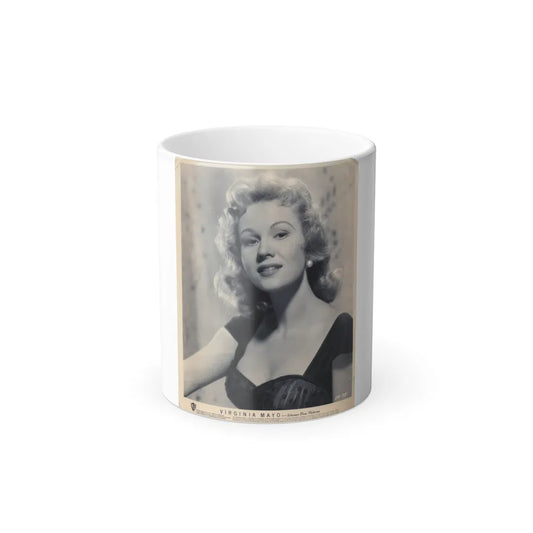 Virginia Mayo #150 (Vintage Female Icons) Color Changing Mug 11oz-11oz-Go Mug Yourself