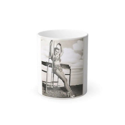Virginia Mayo #151 (Vintage Female Icons) Color Changing Mug 11oz-11oz-Go Mug Yourself