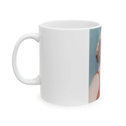 Virginia Mayo #153 (Vintage Female Icon) White Coffee Mug - Go Mug Yourself
