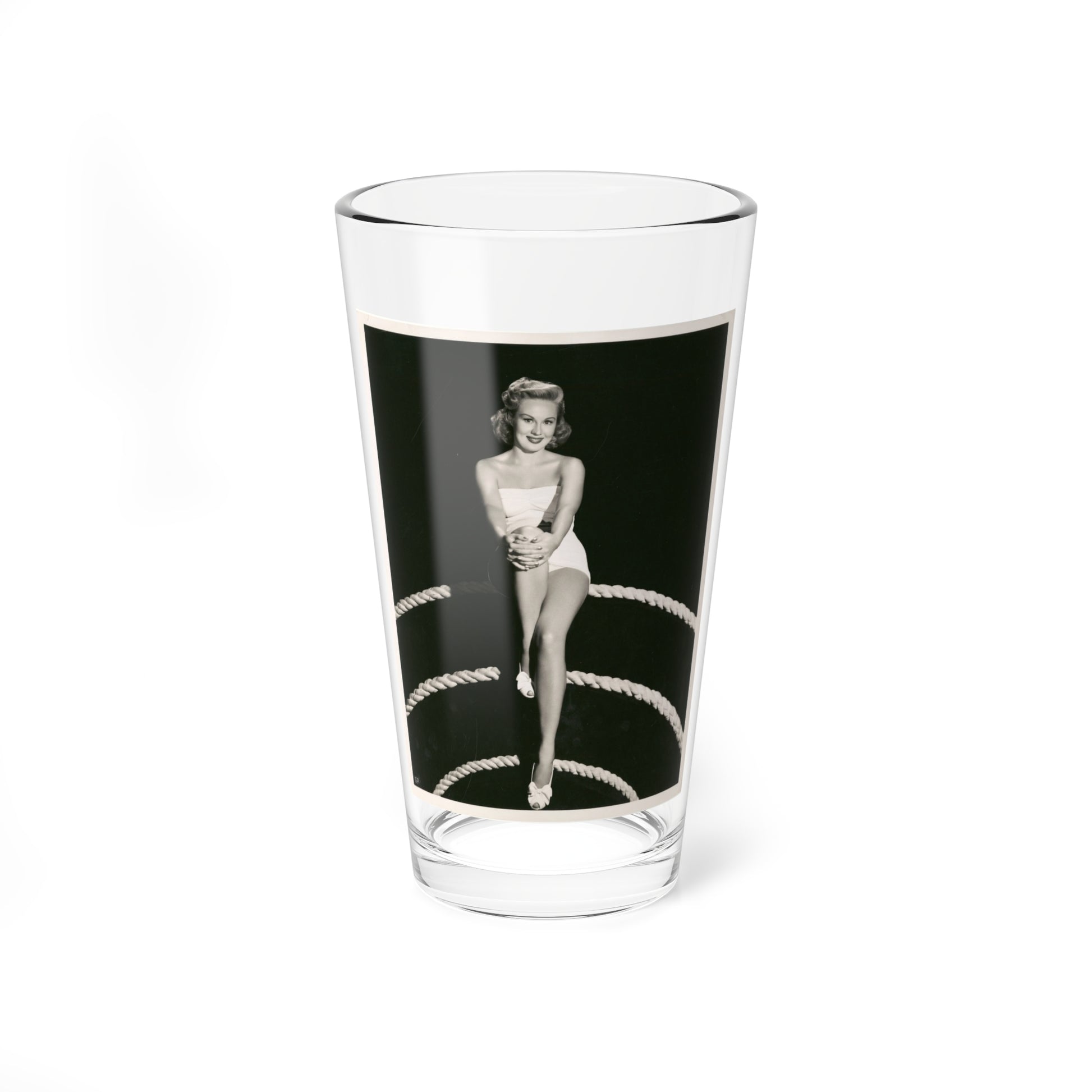 Virginia Mayo #157 (Vintage Female Icon) Pint Glass 16oz-16oz-Go Mug Yourself