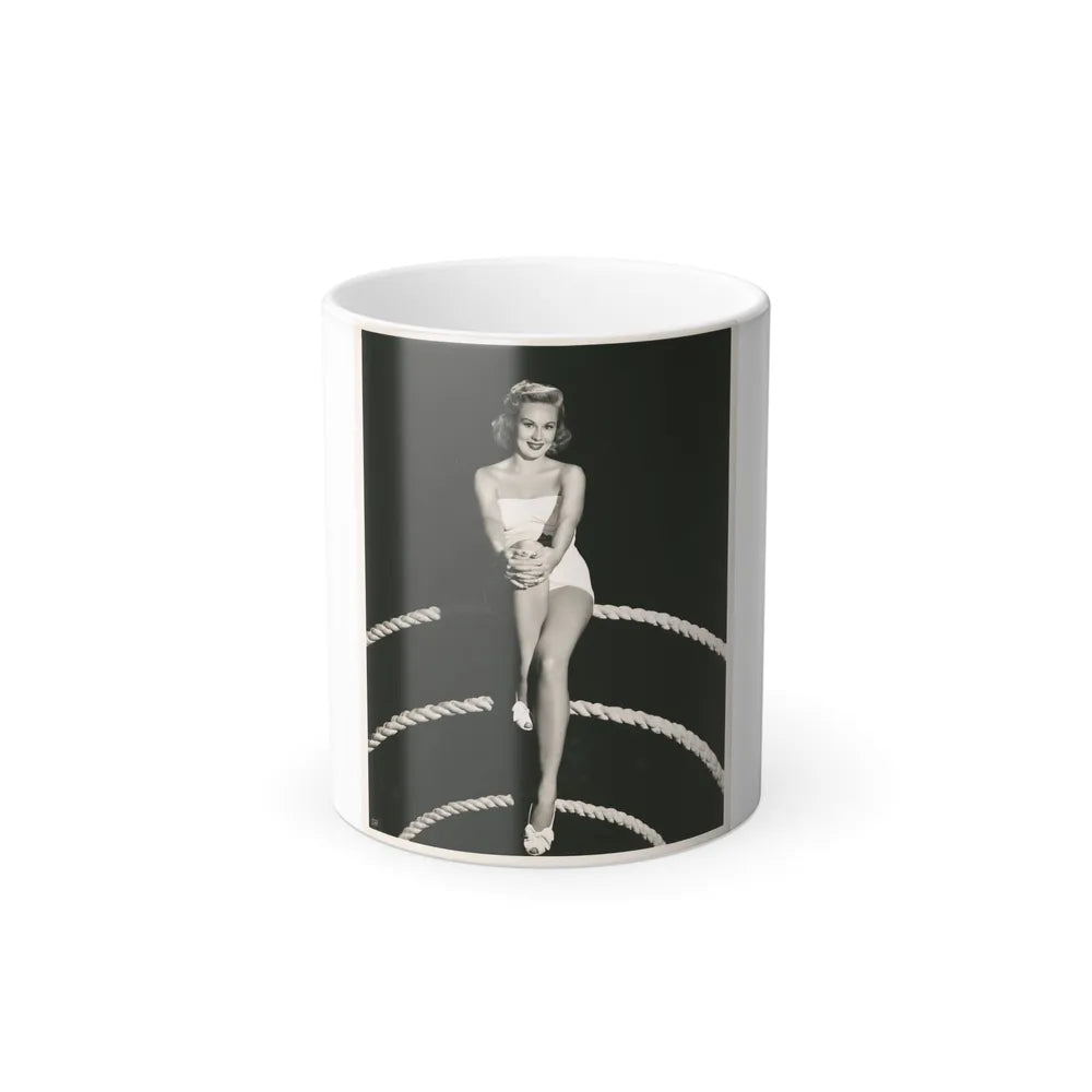 Virginia Mayo #157 (Vintage Female Icons) Color Changing Mug 11oz-11oz-Go Mug Yourself