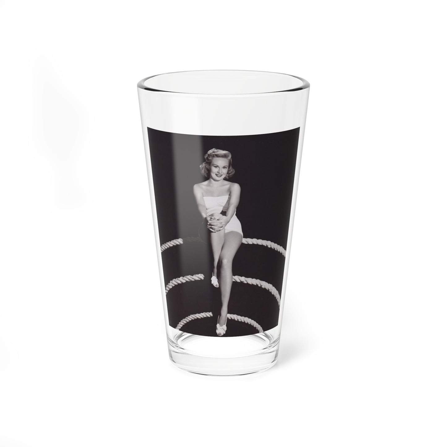 Virginia Mayo #1571 (Vintage Female Icon) Pint Glass 16oz-16oz-Go Mug Yourself