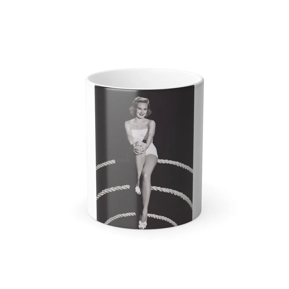 Virginia Mayo #1571 (Vintage Female Icons) Color Changing Mug 11oz-11oz-Go Mug Yourself